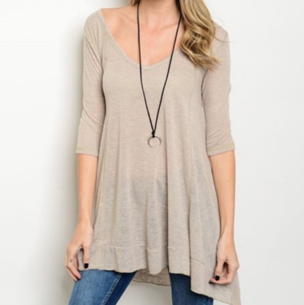 Bo Bel Scoop Neck Tunic